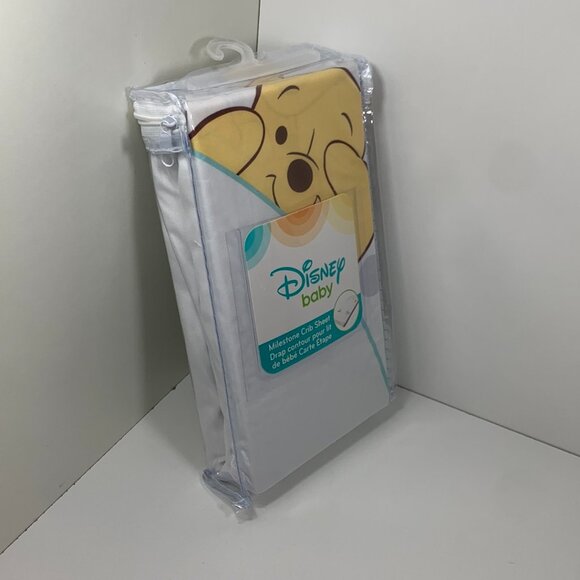 Disney Baby Milestone Crib Sheet - Winnie the Pooh - Picture 4 of 7
